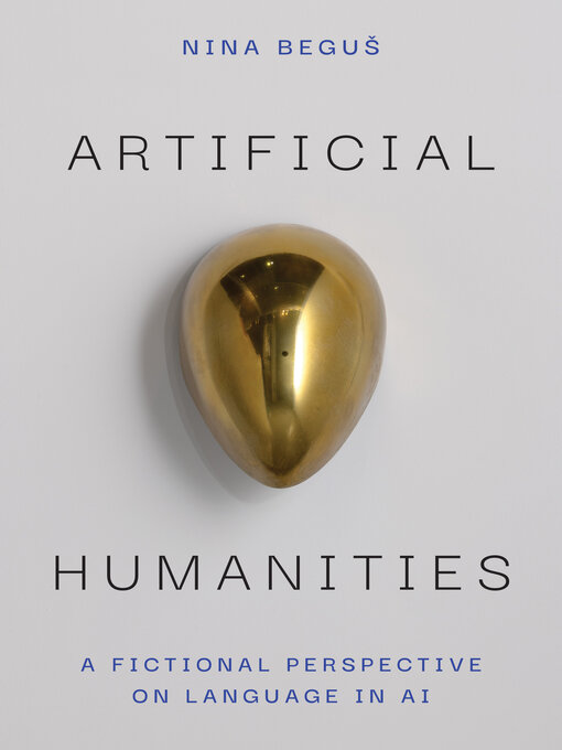 Cover image for Artificial Humanities